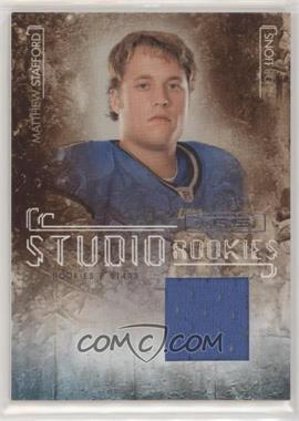 2009 Donruss Rookies & Stars - Studio Rookies - Materials #28 - Matthew Stafford /299