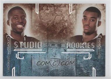 2009 Donruss Rookies & Stars - Studio Rookies Combos #9 - Mohamed Massaquoi, Brian Robiskie