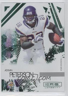 2009 Donruss Rookies & Stars Longevity - [Base] - Emerald #55 - Adrian Peterson /25