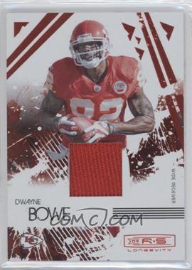 2009 Donruss Rookies & Stars Longevity - [Base] - Ruby Materials #49 - Dwayne Bowe /299