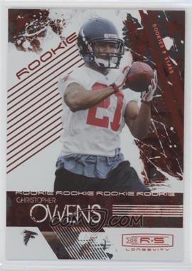 2009 Donruss Rookies & Stars Longevity - [Base] - Ruby #134 - Rookie - Christopher Owens /150