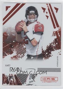 2009 Donruss Rookies & Stars Longevity - [Base] - Ruby #4 - Matt Ryan /150