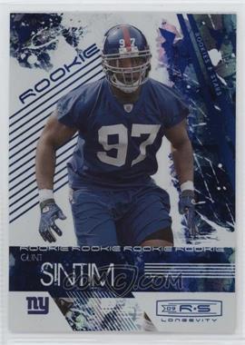 2009 Donruss Rookies & Stars Longevity - [Base] - Sapphire #136 - Rookie - Clint Sintim /75