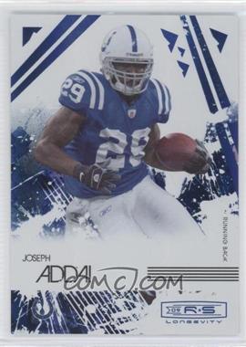 2009 Donruss Rookies & Stars Longevity - [Base] - Sapphire #43 - Joseph Addai /75