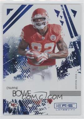 2009 Donruss Rookies & Stars Longevity - [Base] - Sapphire #49 - Dwayne Bowe /75