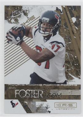 2009 Donruss Rookies & Stars Longevity - [Base] #120 - Rookie - Arian Foster /999