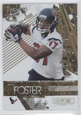 2009 Donruss Rookies & Stars Longevity - [Base] #120 - Rookie - Arian Foster /999