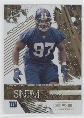 2009 Donruss Rookies & Stars Longevity - [Base] #136 - Rookie - Clint Sintim /999