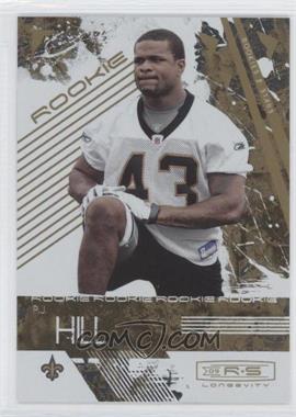 2009 Donruss Rookies & Stars Longevity - [Base] #179 - Rookie - P.J. Hill /999