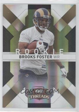 2009 Donruss Threads - [Base] - Century Proof Gold #114 - Brooks Foster /50