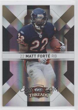 2009 Donruss Threads - [Base] - Century Proof Gold #19 - Matt Forte /50