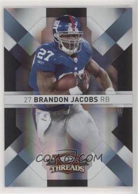 2009 Donruss Threads - [Base] - Century Proof Platinum #65 - Brandon Jacobs /25