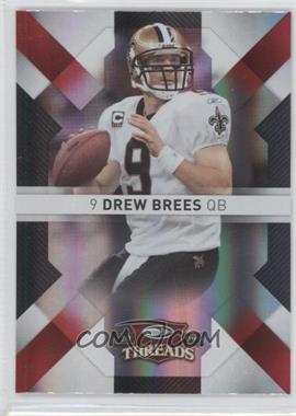 2009 Donruss Threads - [Base] - Century Proof Red #62 - Drew Brees