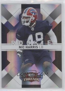 2009 Donruss Threads - [Base] - Century Proof Silver #176 - Nic Harris /250