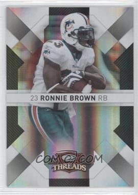 2009 Donruss Threads - [Base] - Century Proof Silver #54 - Ronnie Brown /250