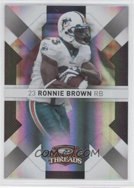 2009 Donruss Threads - [Base] - Century Proof Silver #54 - Ronnie Brown /250