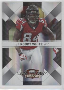 2009 Donruss Threads - [Base] - Century Proof Silver #6 - Roddy White /250