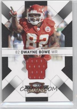 2009 Donruss Threads - [Base] - Jerseys #48 - Dwayne Bowe /250