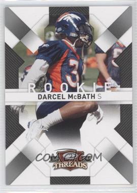 2009 Donruss Threads - [Base] - Retail Rookies #126 - Darcel McBath /999