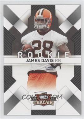 2009 Donruss Threads - [Base] - Retail Rookies #147 - James Davis /999