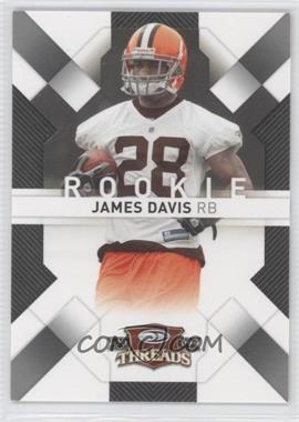 2009 Donruss Threads - [Base] - Retail Rookies #147 - James Davis /999