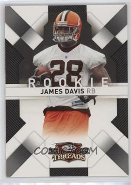 2009 Donruss Threads - [Base] - Retail Rookies #147 - James Davis /999