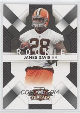 2009 Donruss Threads - [Base] - Retail Rookies #147 - James Davis /999