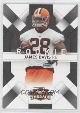 2009 Donruss Threads - [Base] - Retail Rookies #147 - James Davis /999