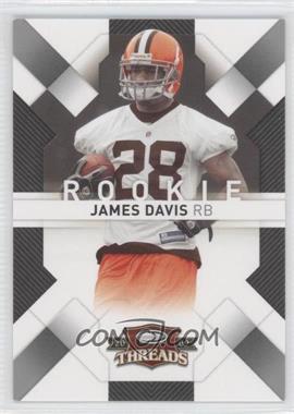 2009 Donruss Threads - [Base] - Retail Rookies #147 - James Davis /999