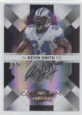 2009 Donruss Threads - [Base] - Silver Signatures #34 - Kevin Smith /50