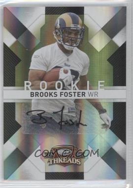 2009 Donruss Threads - [Base] #114 - Brooks Foster /199