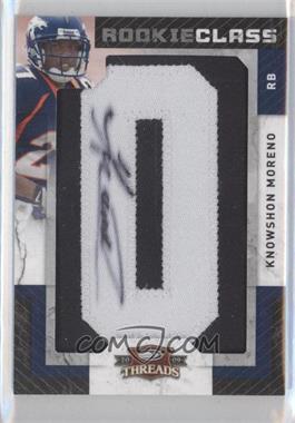 2009 Donruss Threads - [Base] #228 - Rookie Class - Knowshon Moreno /180