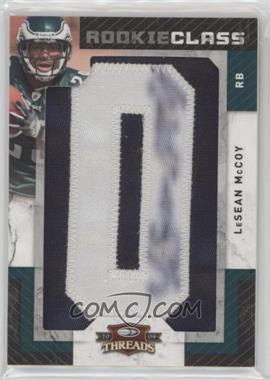 2009 Donruss Threads - [Base] #230 - Rookie Class - LeSean McCoy /175