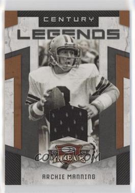 2009 Donruss Threads - Century Legends - Materials #1 - Archie Manning /250