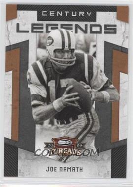 2009 Donruss Threads - Century Legends #9 - Joe Namath