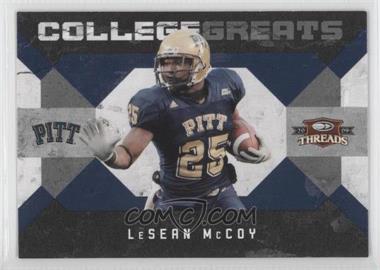 2009 Donruss Threads - College Greats #14 - LeSean McCoy