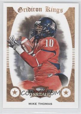 2009 Donruss Threads - College Gridiron Kings #38 - Mike Thomas