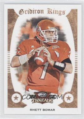 2009 Donruss Threads - College Gridiron Kings #47 - Rhett Bomar