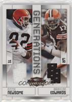 Ozzie Newsome, Braylon Edwards #/250