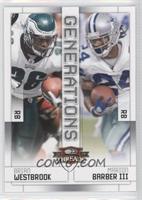 Brian Westbrook, Marion Barber III