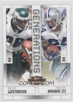 Brian Westbrook, Marion Barber III