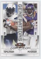 LaDainian Tomlinson, Adrian Peterson