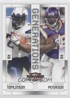 LaDainian Tomlinson, Adrian Peterson