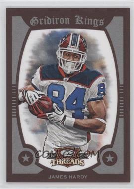 2009 Donruss Threads - Pro Gridiron Kings - Red Framed #23 - James Hardy /100