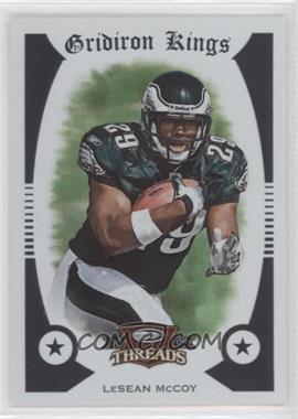 2009 Donruss Threads - Pro Gridiron Kings #56 - LeSean McCoy