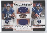 Hakeem Nicks, Ramses Barden #/500