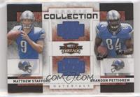 Matthew Stafford, Brandon Pettigrew #/500