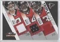 Matt Ryan, Roddy White, Michael Turner #/100