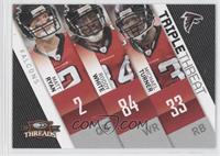 Matt Ryan, Roddy White, Michael Turner