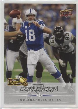 2009 NFL Player of the Day - [Base] #POD-3 - Peyton Manning
